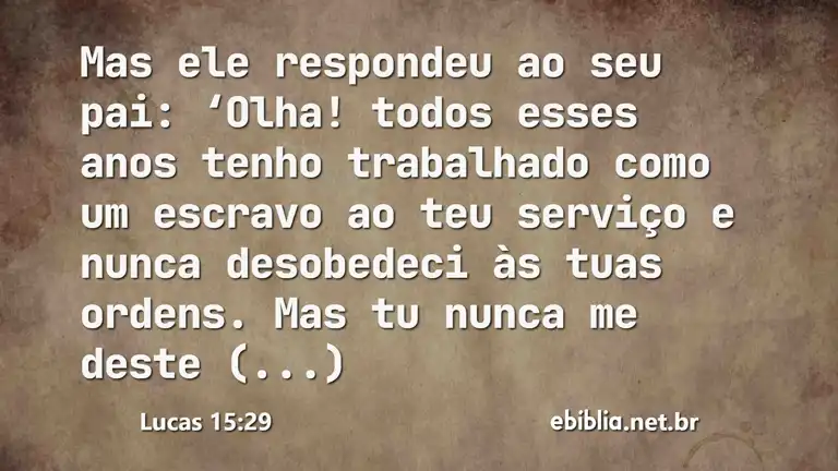 Lucas 15:29