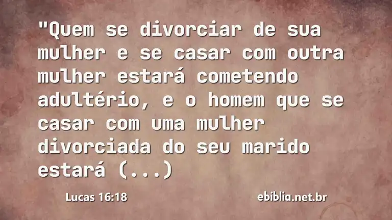 Lucas 16:18