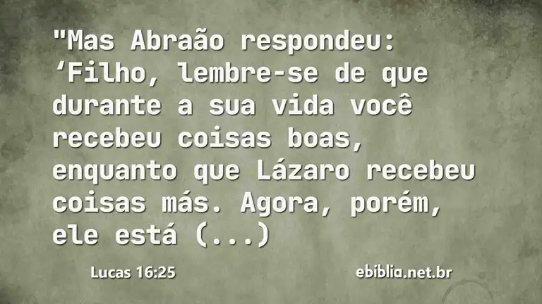 Lucas 16:25