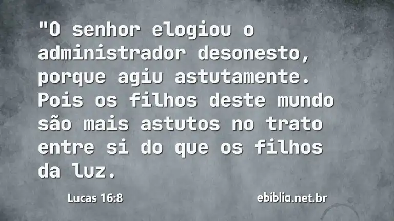 Lucas 16:8