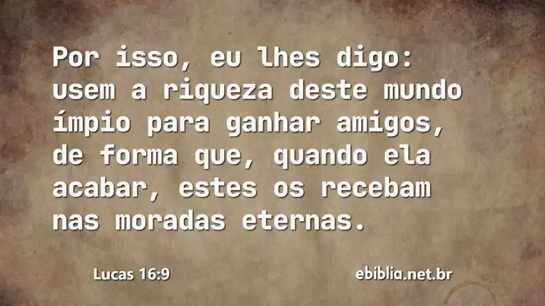 Lucas 16:9