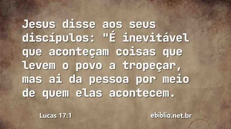 Lucas 17:1