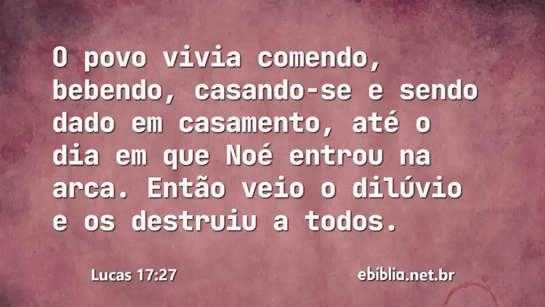 Lucas 17:27