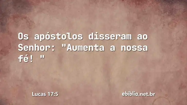 Lucas 17:5