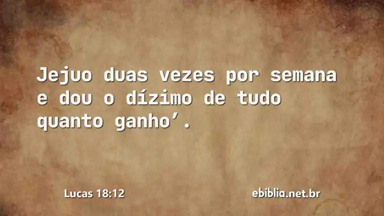 Lucas 18:12