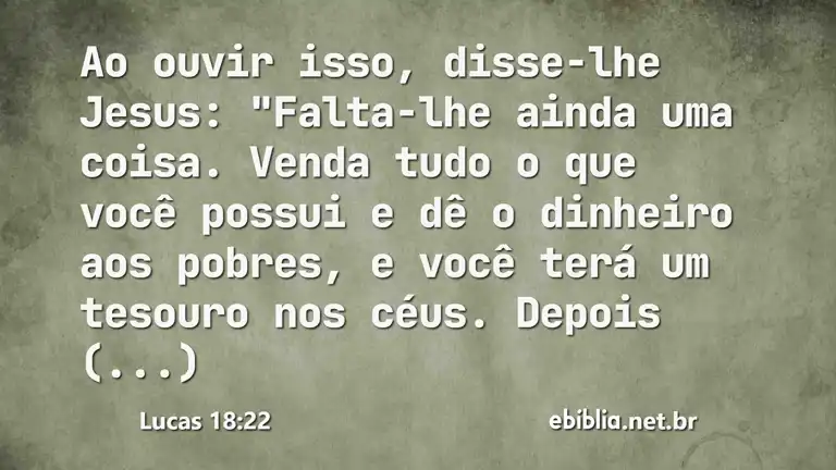 Lucas 18:22