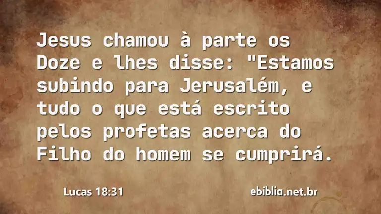 Lucas 18:31