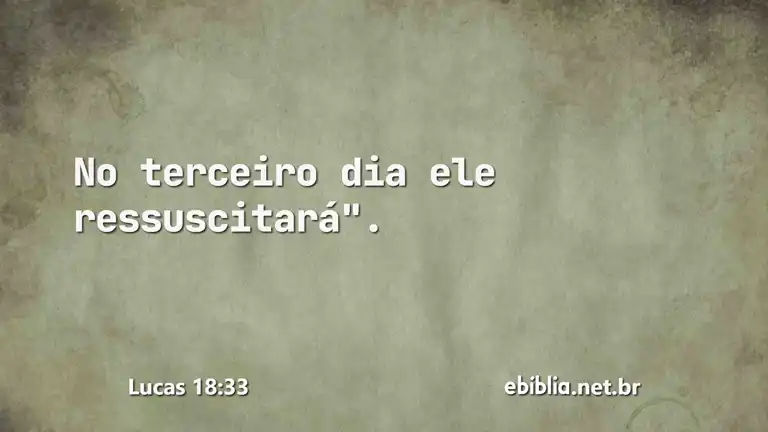 Lucas 18:33