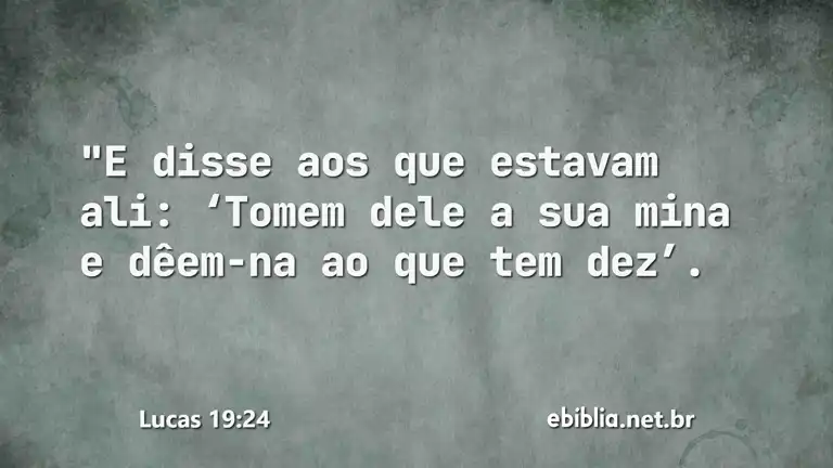 Lucas 19:24