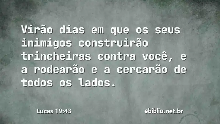 Lucas 19:43