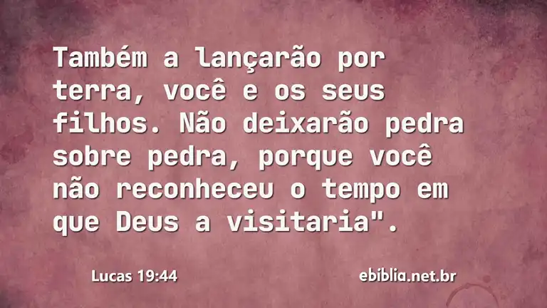 Lucas 19:44