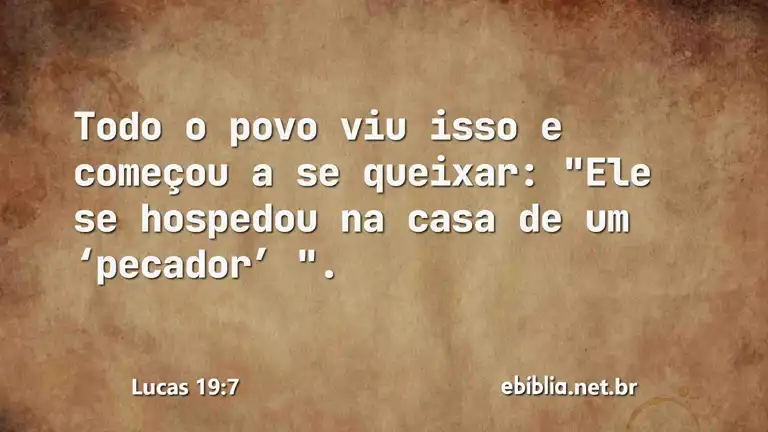 Lucas 19:7