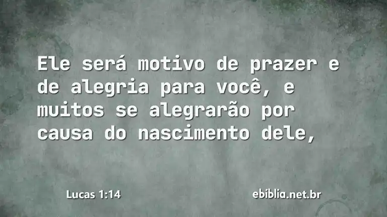 Lucas 1:14