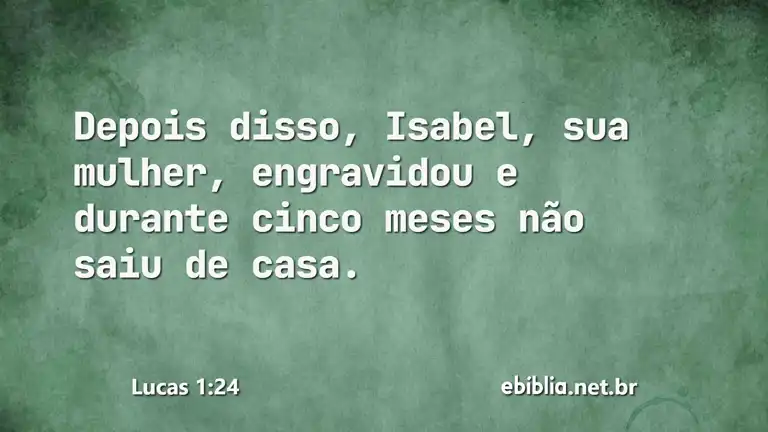 Lucas 1:24