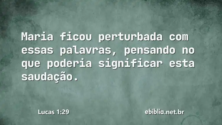 Lucas 1:29