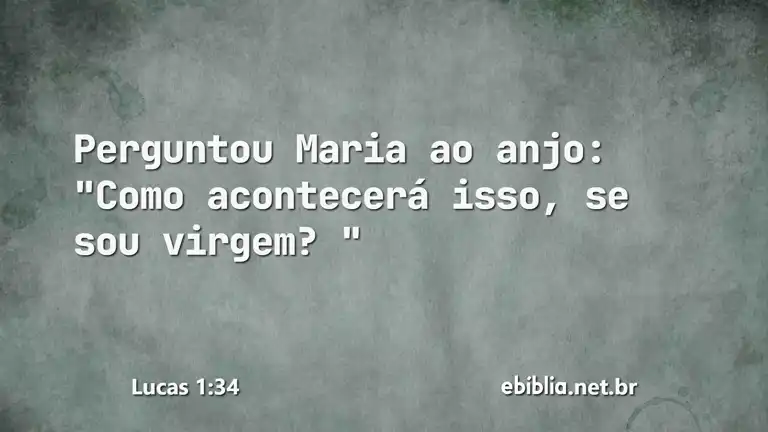 Lucas 1:34