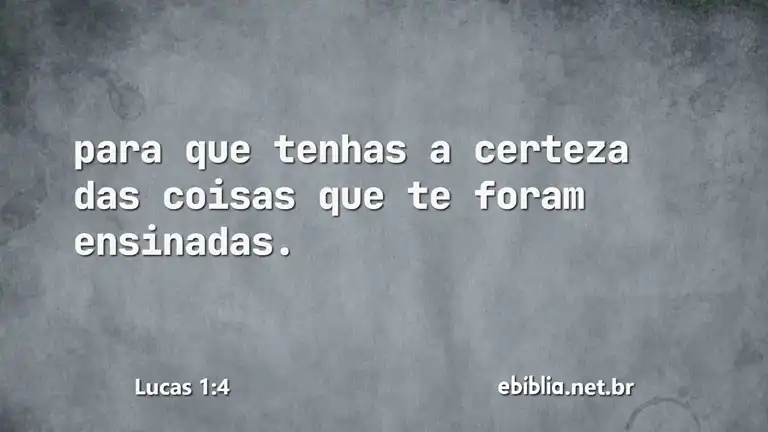 Lucas 1:4