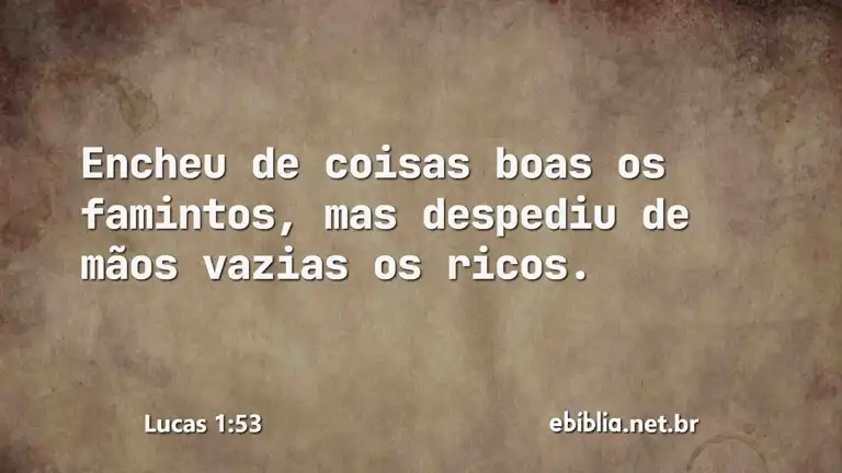 Lucas 1:53