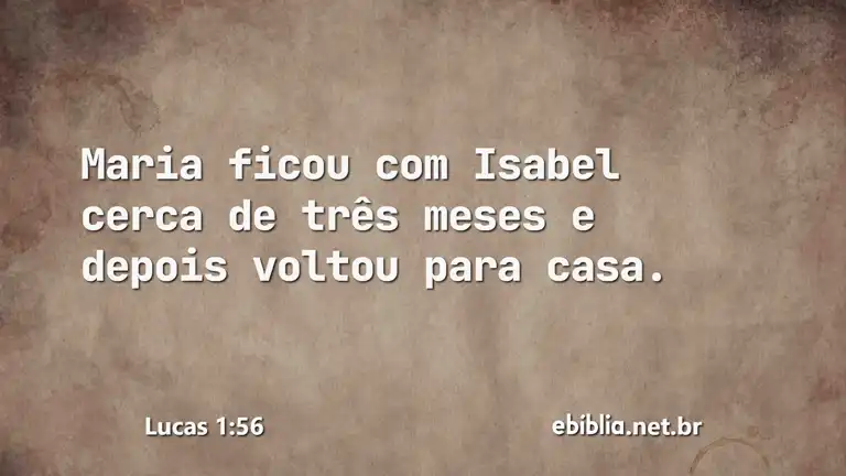 Lucas 1:56