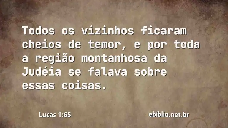 Lucas 1:65