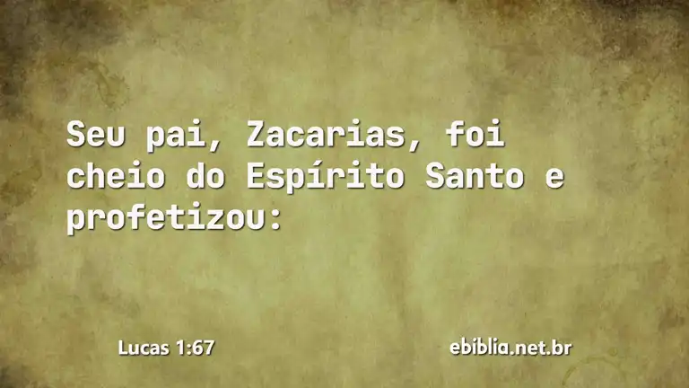 Lucas 1:67