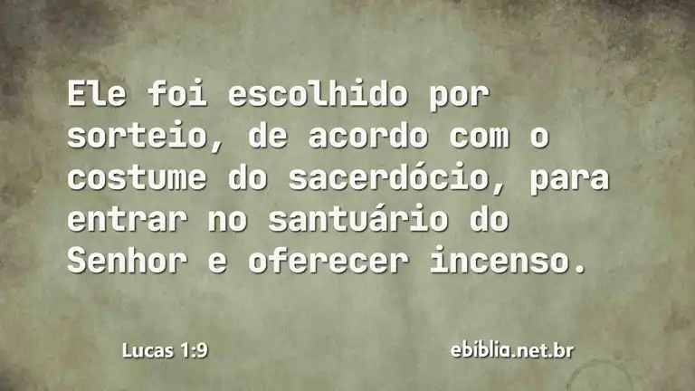 Lucas 1:9