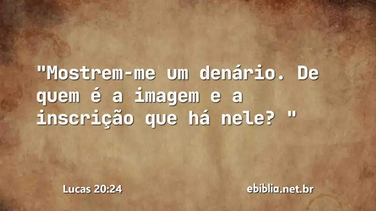 Lucas 20:24