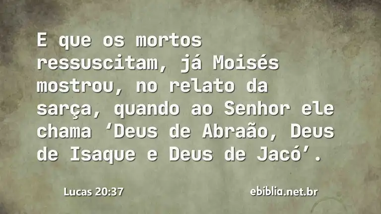 Lucas 20:37