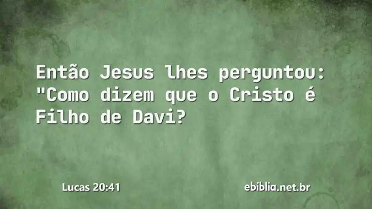 Lucas 20:41