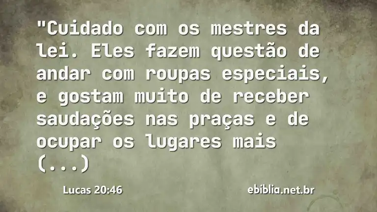 Lucas 20:46