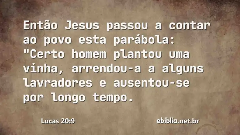 Lucas 20:9