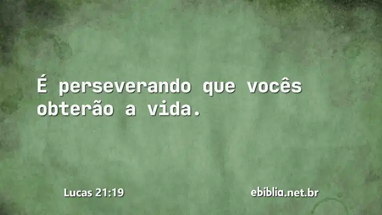 Lucas 21:19