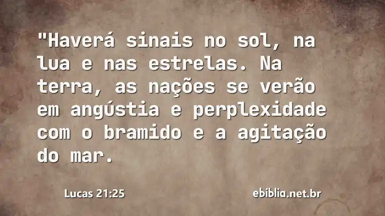 Lucas 21:25