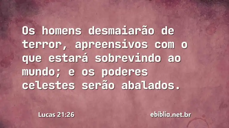 Lucas 21:26