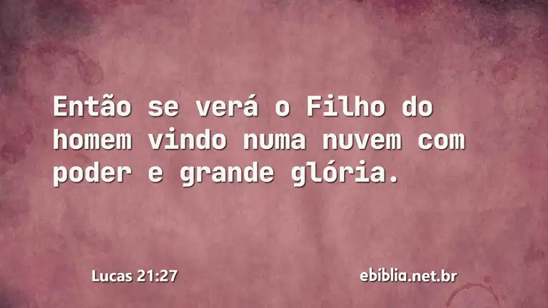 Lucas 21:27