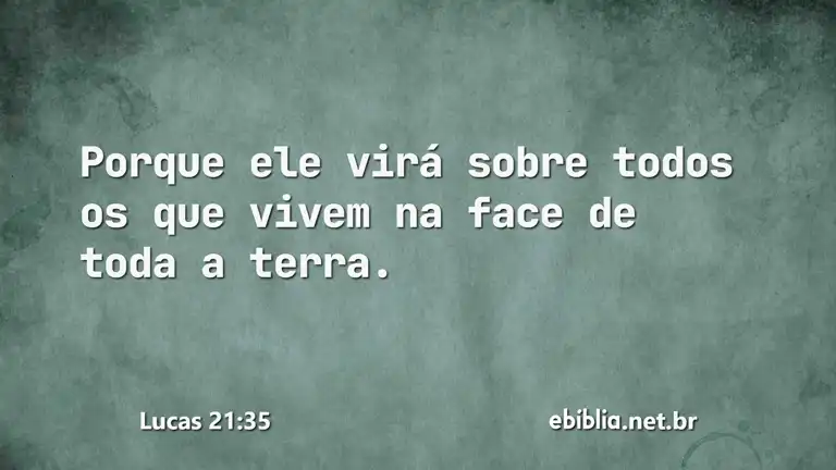 Lucas 21:35