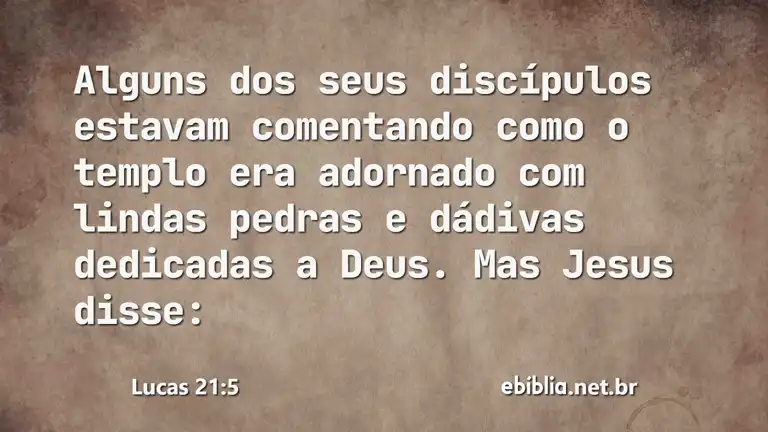 Lucas 21:5