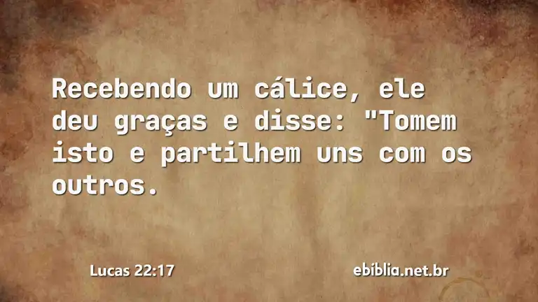 Lucas 22:17