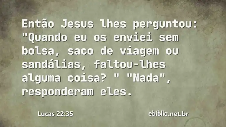 Lucas 22:35