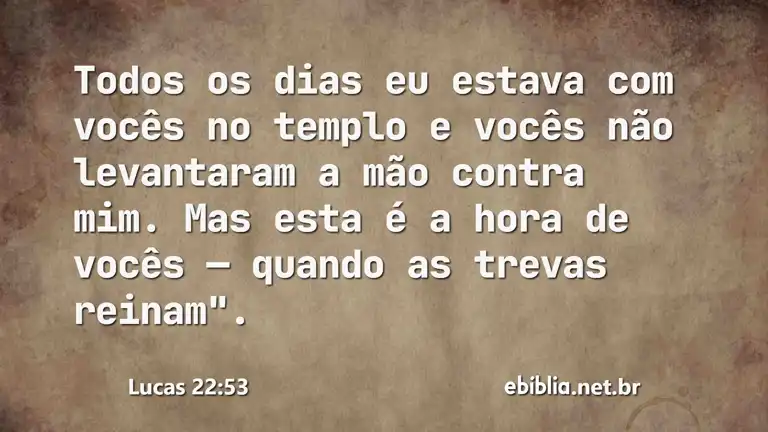 Lucas 22:53