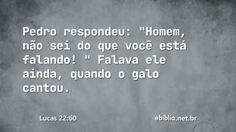 Lucas 22:60