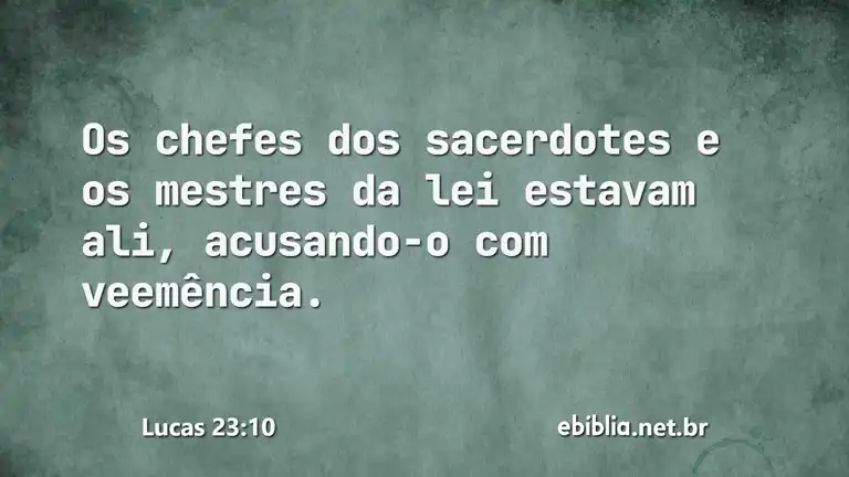 Lucas 23:10