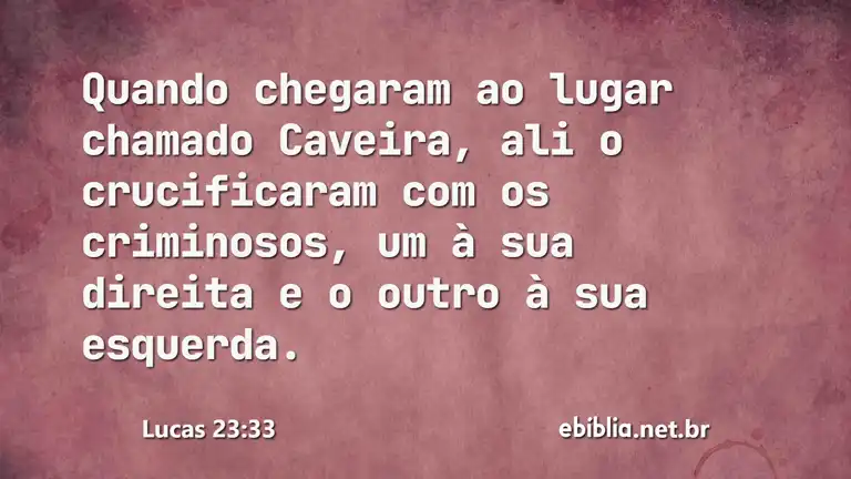 Lucas 23:33