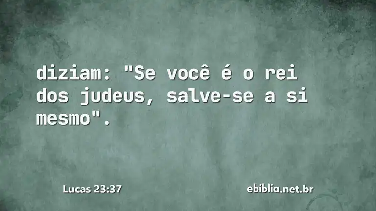 Lucas 23:37