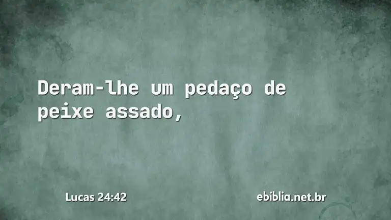 Lucas 24:42