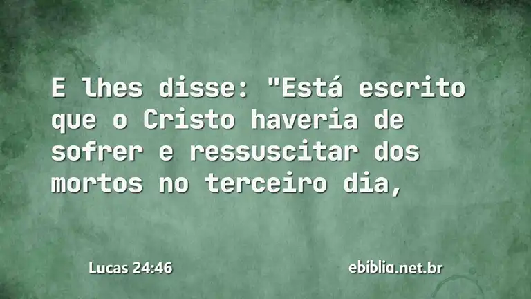 Lucas 24:46