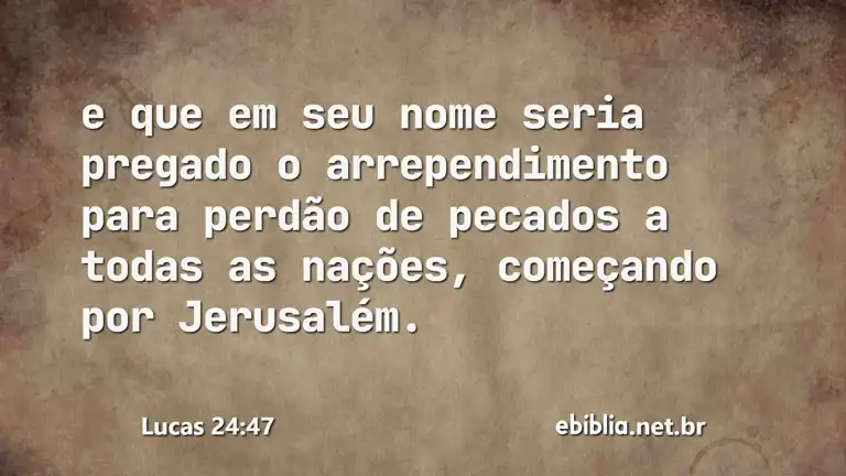 Lucas 24:47