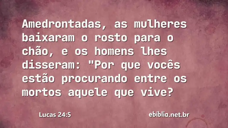 Lucas 24:5