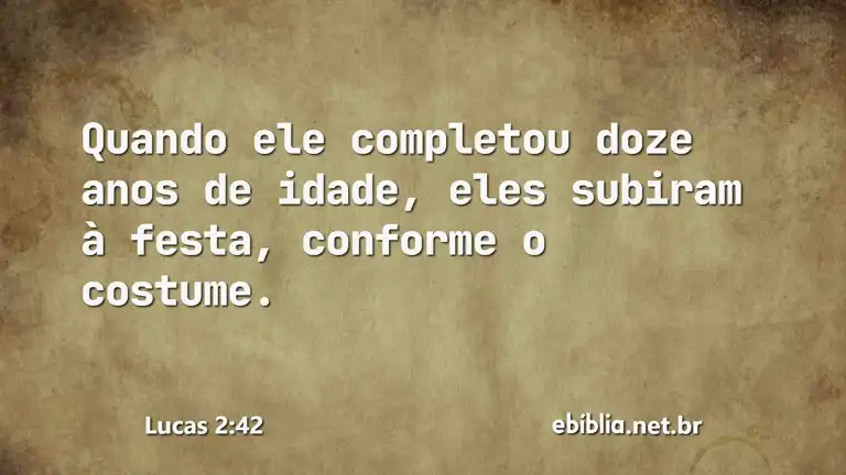 Lucas 2:42