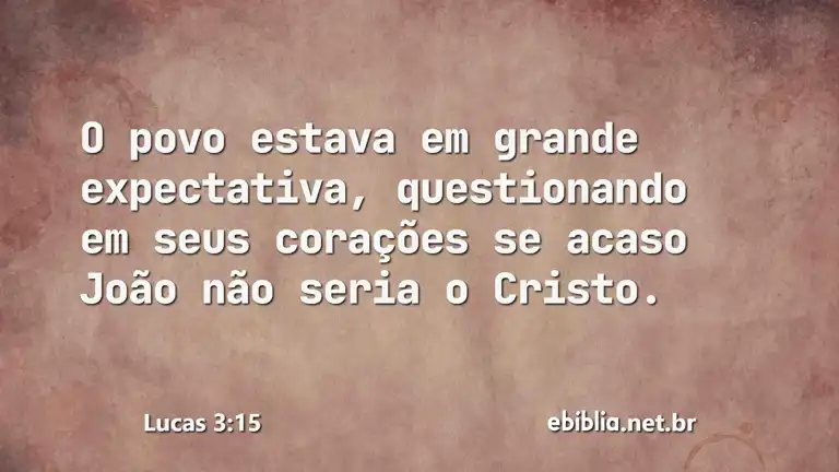 Lucas 3:15